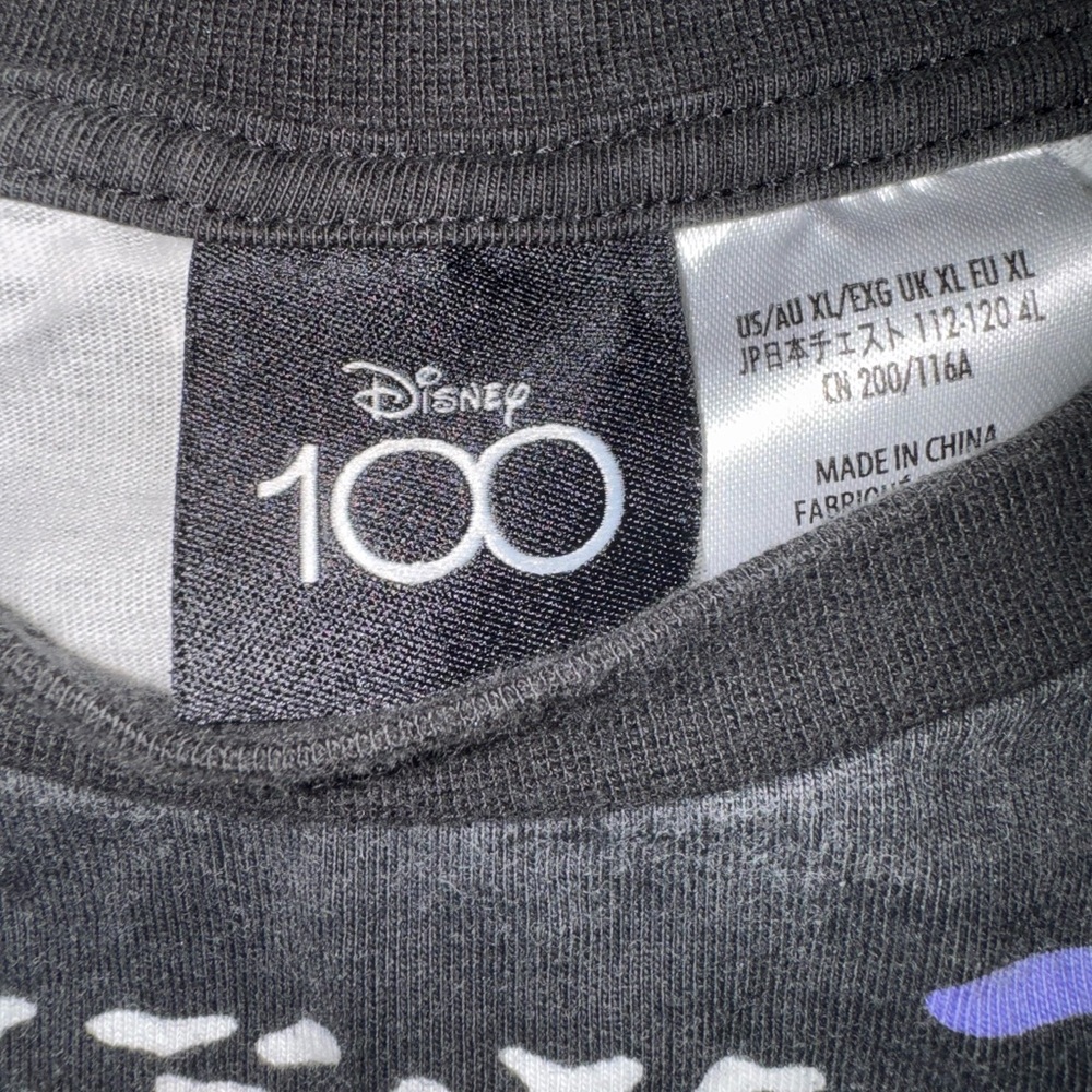 Disney 100 Cinderella Castle AOP Long Sleeve Shirt XL Disneyland Fireworks - Picture 4 of 9